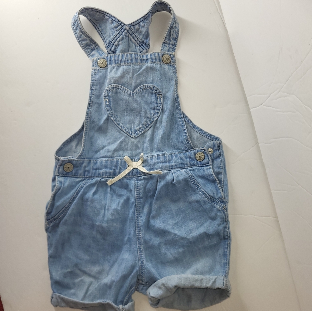 H&M Girls Jean Overall Romper